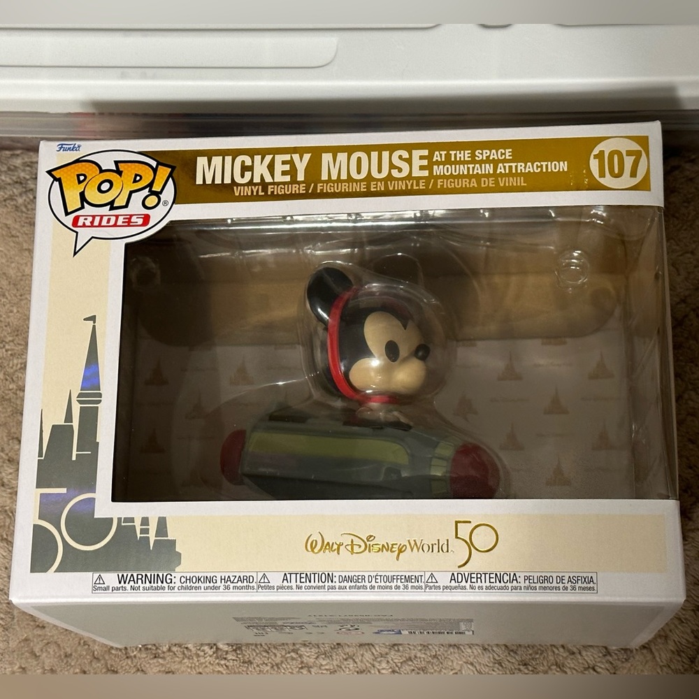 Funko Pop! Mickey Mouse at Space Mountain Attraction